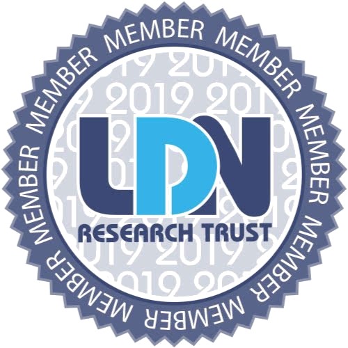 Low Dose Naltrexone Research Trust membership badge